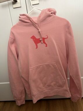 Pink the Black Dog Graphic Hoodie - Soft Pullover Sweatshirt